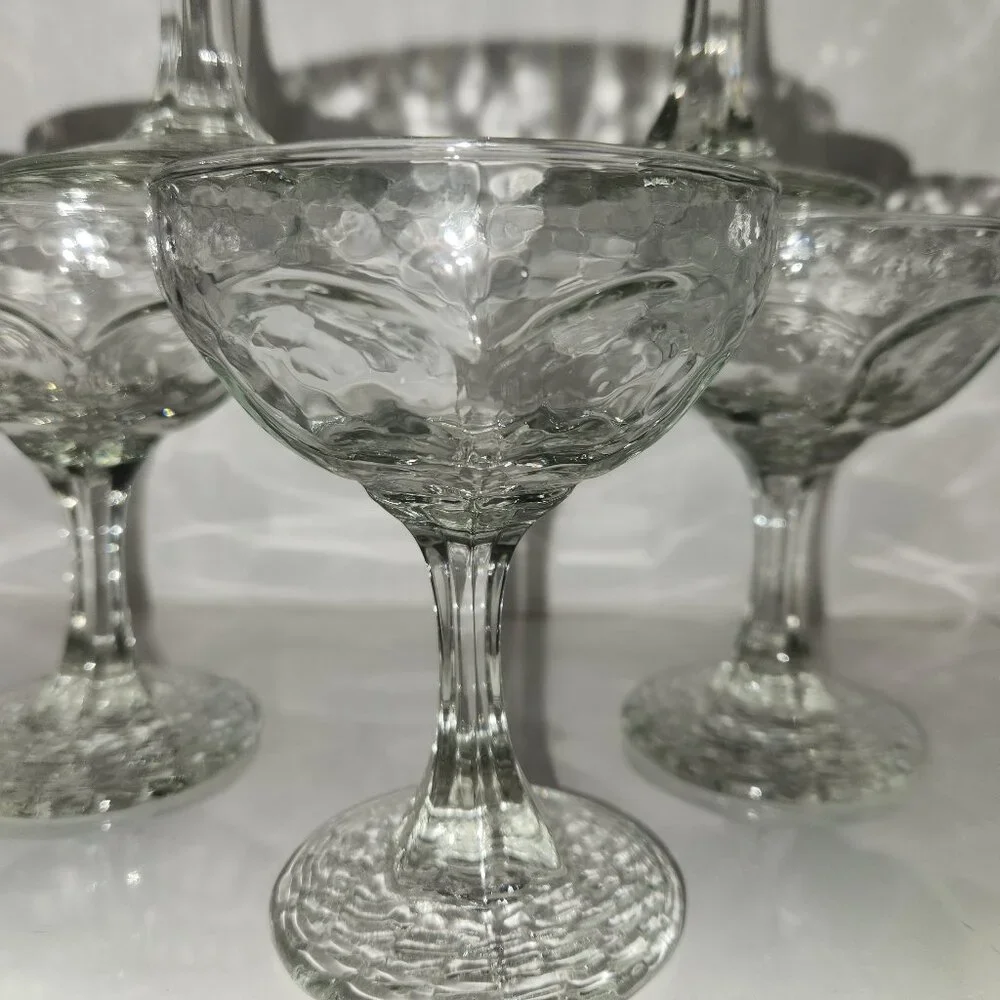Libbey Chivalry Shallow Champagne Glasses
